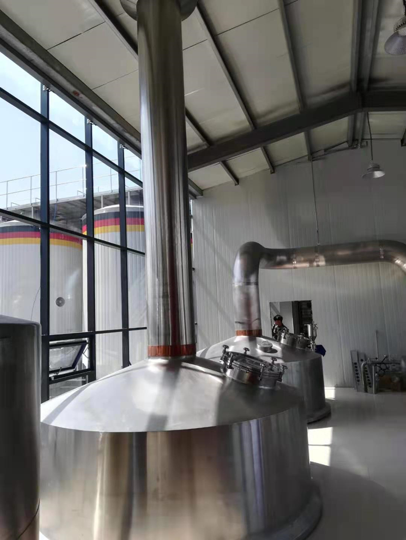 WEMAC 3000L Turnkey beer brewing brewery foul vessels brewhouse manufacturer ZXF